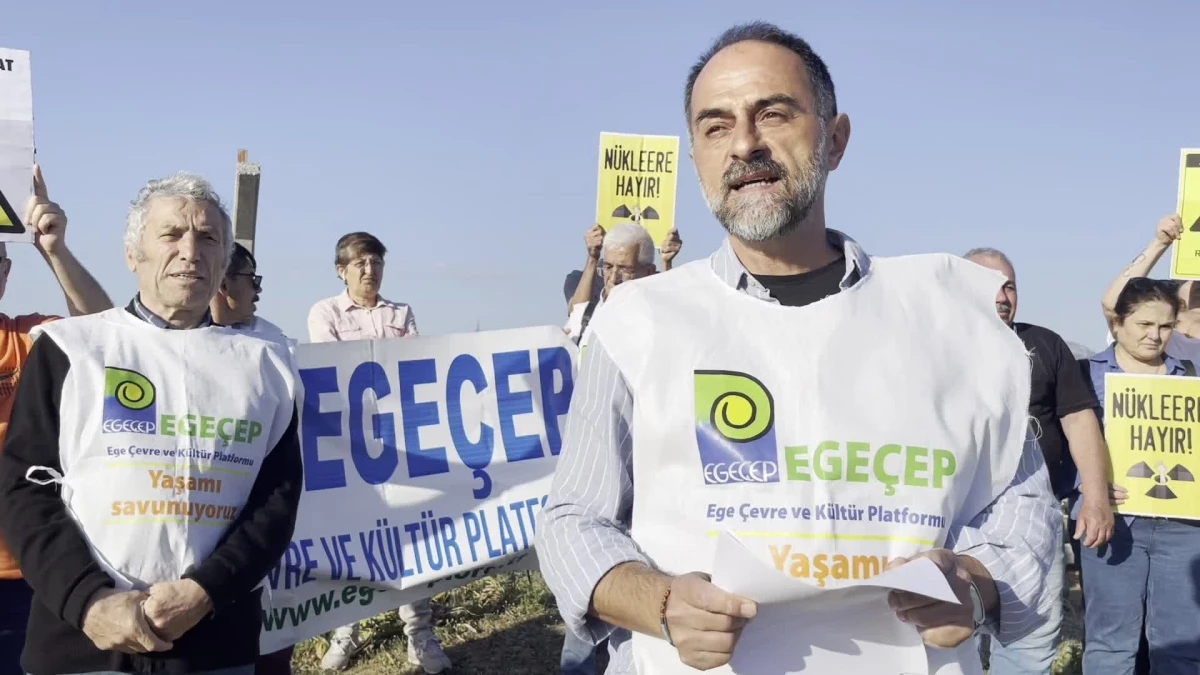 Ege Çevre ve Kültür Platformu, Akkuyu Nükleer Santralinin Durdurulmasını İstedi